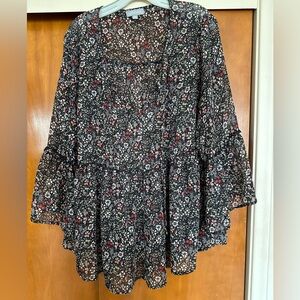 Lovesick Sheer Peasant Blouse